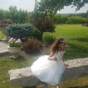 Gorgeous Faux Pearl encrusted Dress 5t